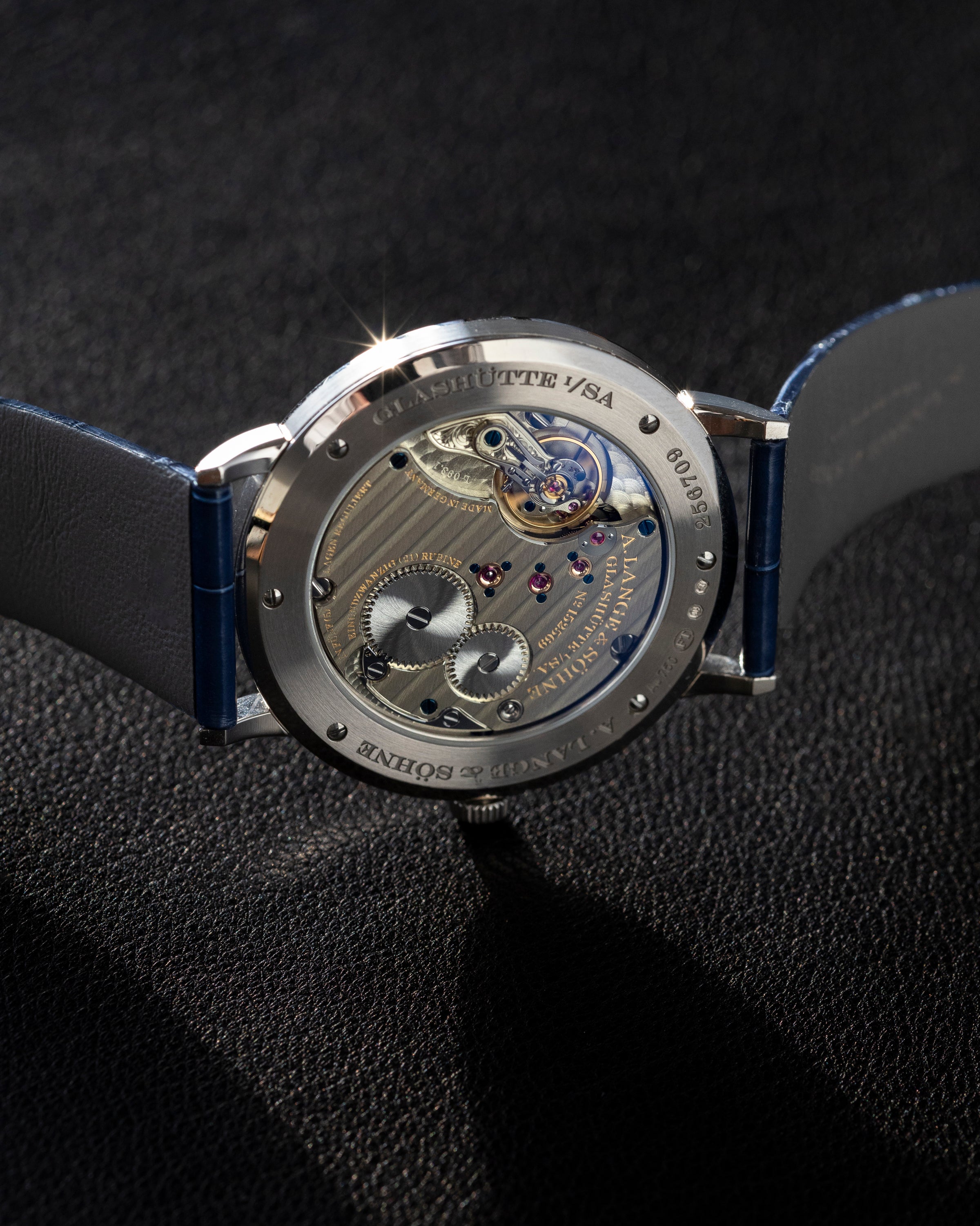 A. Lange & Söhne Saxonia Thin Gold Flux Blue